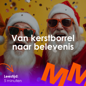 Blog thumbnail van kerstborrel naar belevenis NL